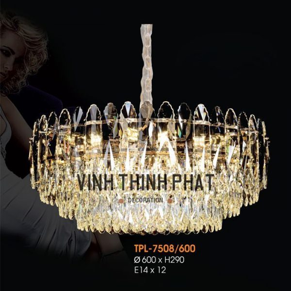 Đèn chùm PL-02 - vinhthinhphatdecor.com