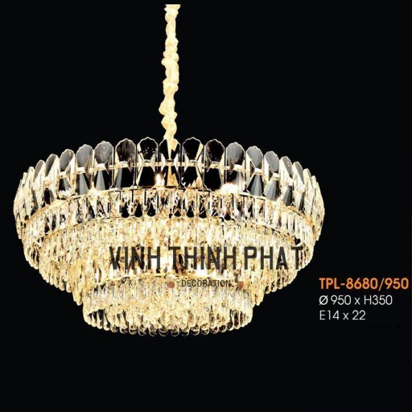 Đèn chùm PL-03 - vinhthinhphatdecor.com