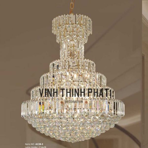 Đèn chùm PL-22 - vinhthinhphatdecor.com