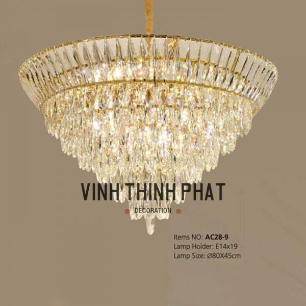Đèn chùm PL-26 - vinhthinhphatdecor.com