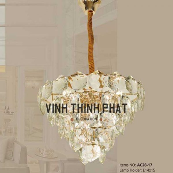 Đèn chùm PL-34 - vinhthinhphatdecor.com