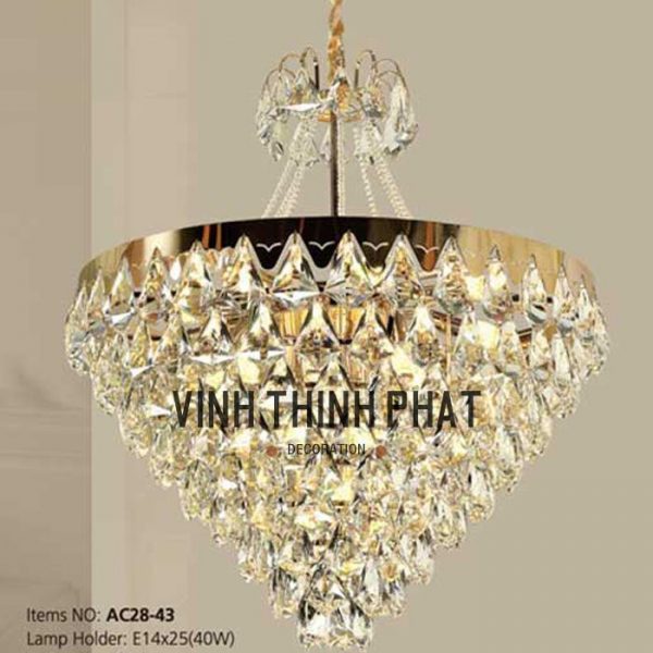 Đèn chùm PL-38 - vinhthinhphatdecor.com