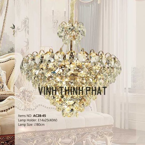 Đèn chùm PL-40 - vinhthinhphatdecor.com