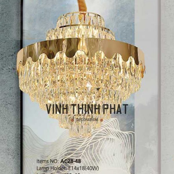 Đèn chùm PL-43 - vinhthinhphatdecor.com