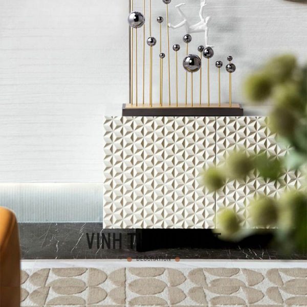 Mô hình trừu tượng bày kệ tủ - vinhthinhphatdecor.com