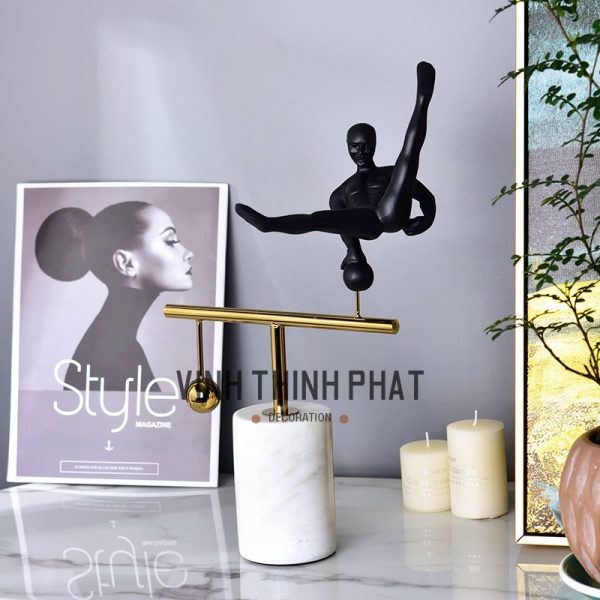 Mô hình vận động viên thể dục dụng cụ trang trí - vinhthinhphatdecor.com
