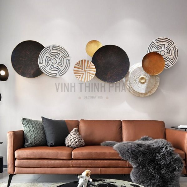 Phù điêu kim loại treo tường - vinhthinhphatdecor.com