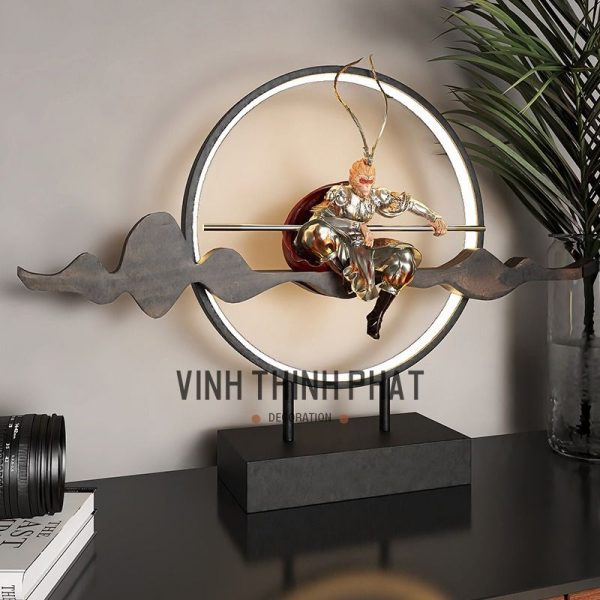 Tượng tôn ngộ không Đấu Chiến Thắng Phật để bàn - vinhthinhphatdecor.com