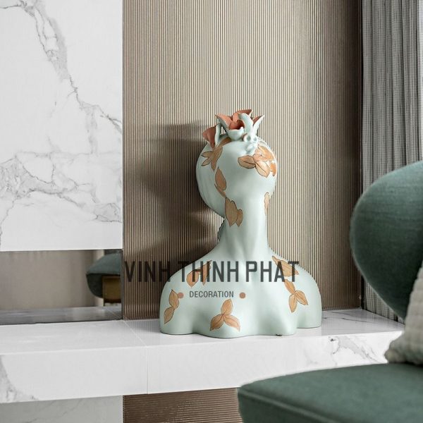 Tượng nghệ thuật trang trí phòng khách - vinhthinhphatdecor.com