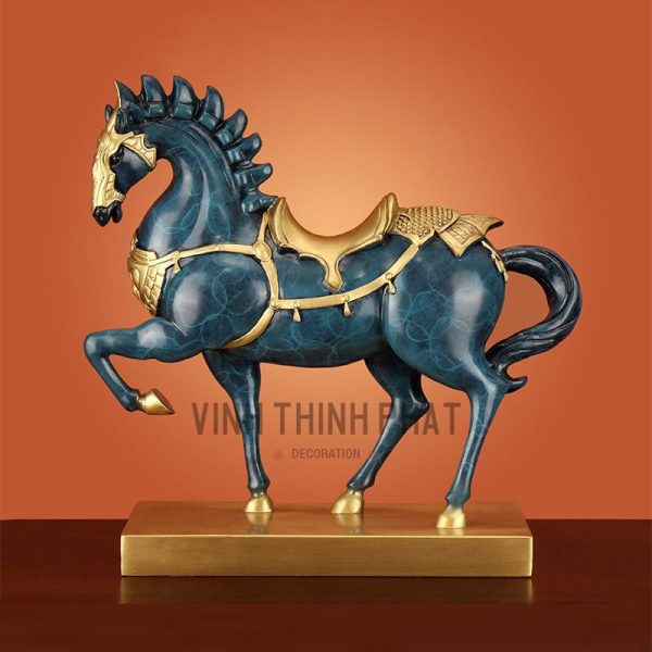 Tượng Ngựa Xích Thố để bàn - vinhthinhphatdecor.com