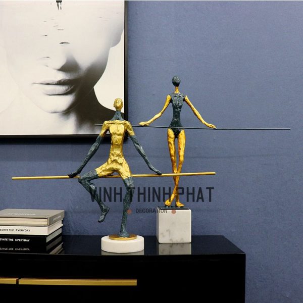 Tượng vận động viên thể dục - vinhthinhphatdecor.com